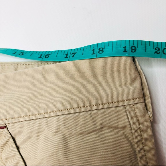 Indigo Palms Denim Company Mens Light Khaki Shorts Soft Material Zig Zag Sz 40 - Picture 9 of 13